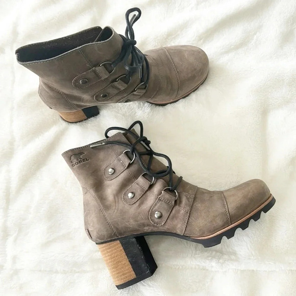 Sorel Addington brown Lace-Up Ankle Boots size 10 - Picture 2 of 12